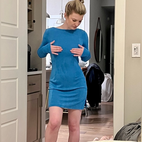 Princess Polly Montana Mini Dress Blue Lioness Sold Out - Picture 13 of 15